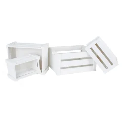 -  Houten Opbergkistjes, Set van 4-Small Foot Discount