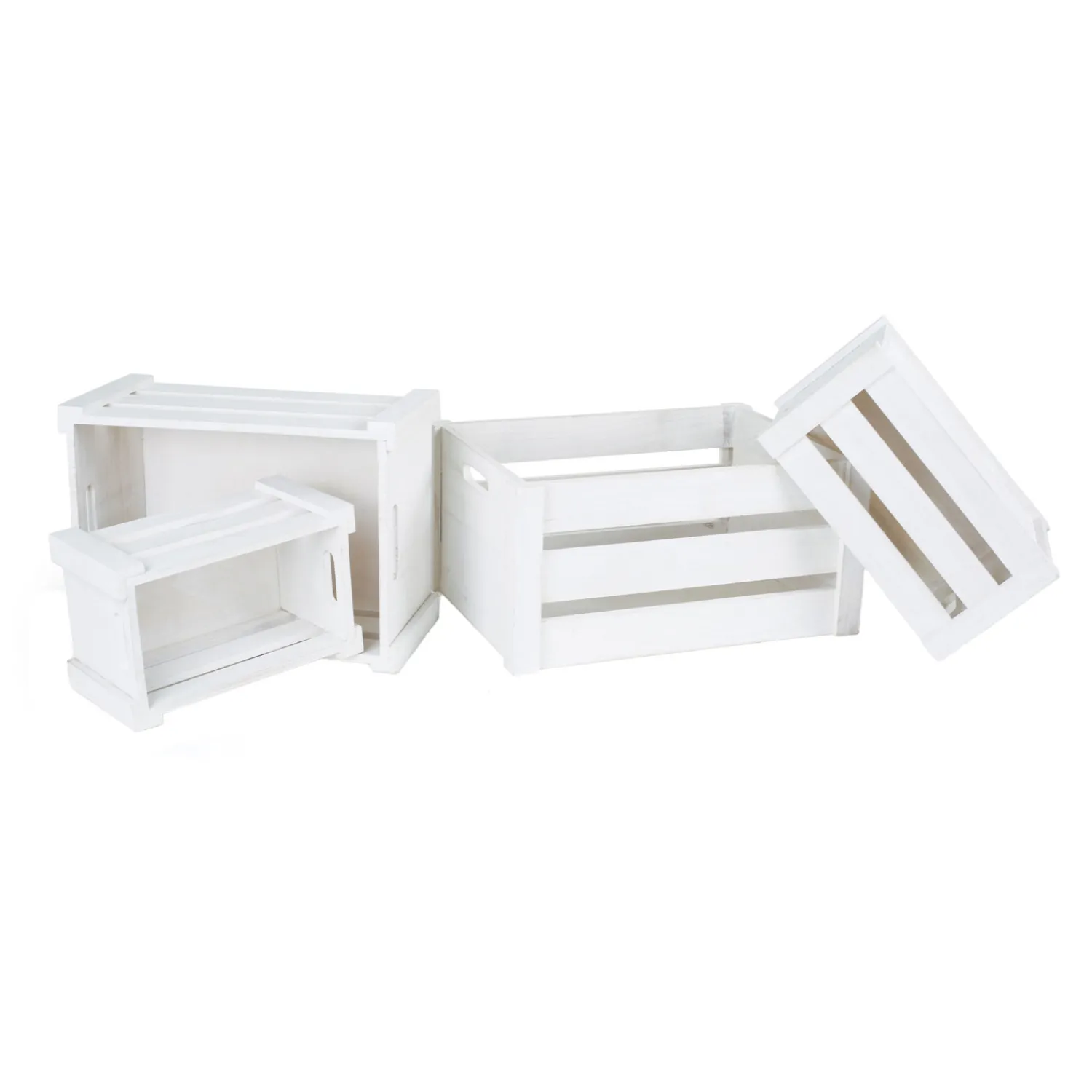 - Houten Opbergkistjes, Set van 4-Small Foot Discount