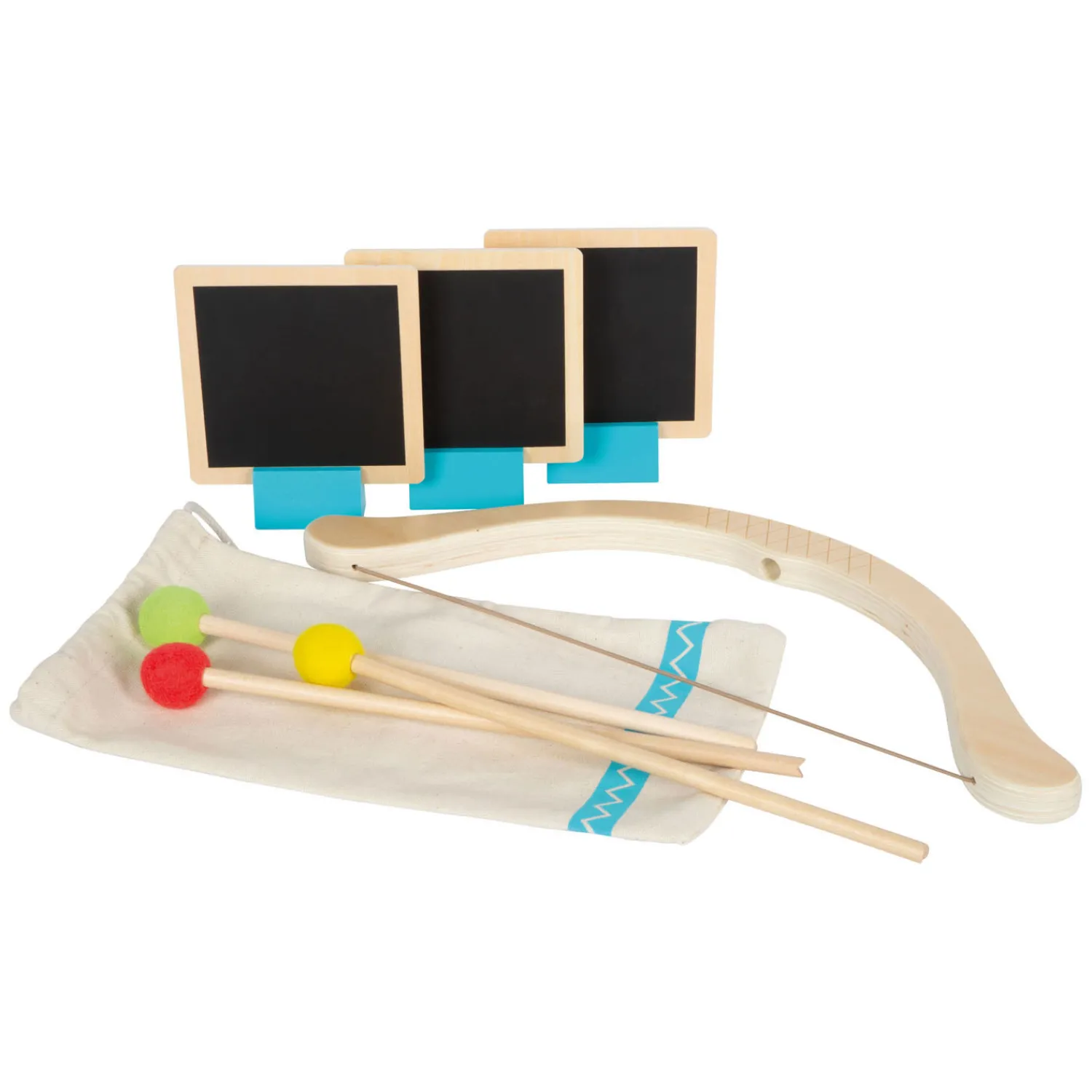 - Houten Pijl en Boog Active Speelset, 8dlg.-Small Foot Hot