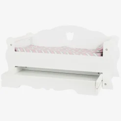 - Houten Poppenbed met Lade en Beddengoed, 4dlg.><noscript><img width=
