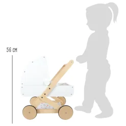 Small Foot - Houten Poppenwagen Little Button Online