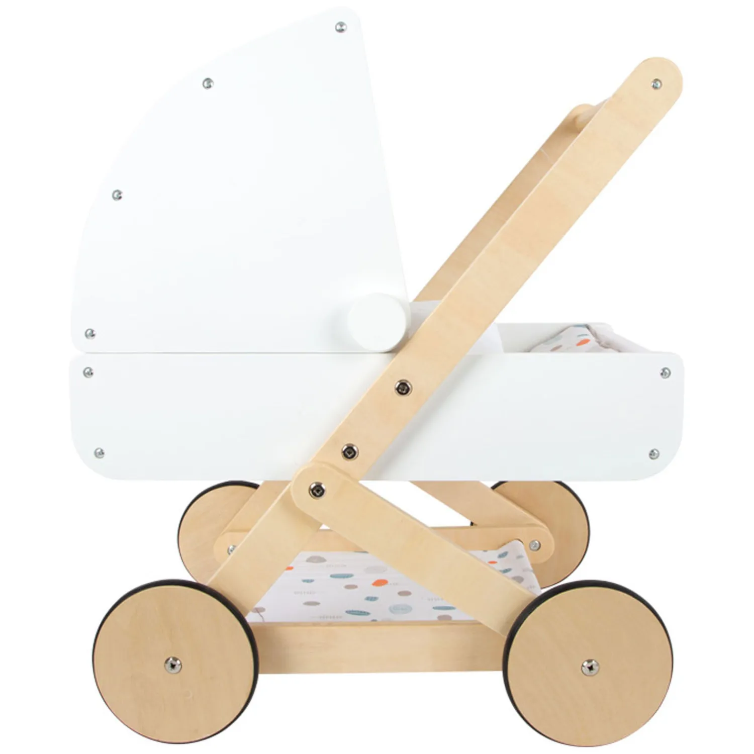 Small Foot - Houten Poppenwagen Little Button Online