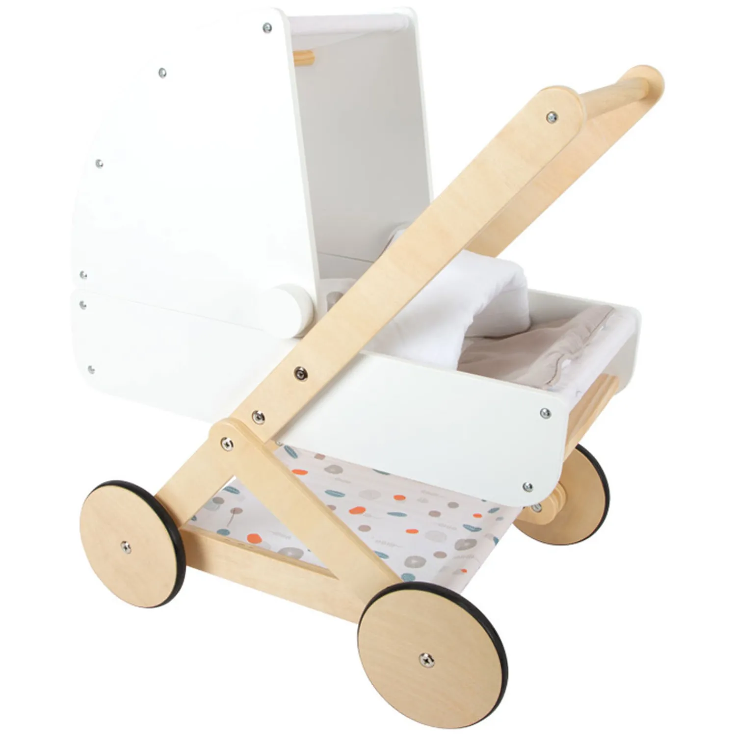 Small Foot - Houten Poppenwagen Little Button Online