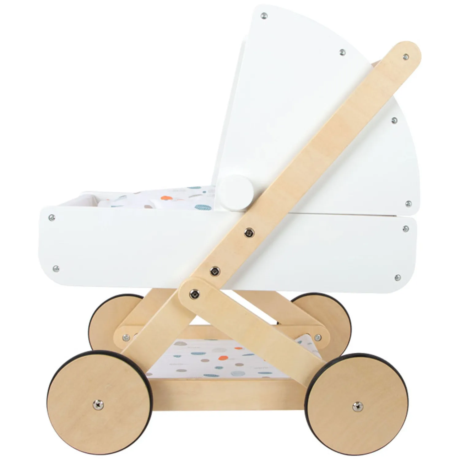 Small Foot - Houten Poppenwagen Little Button Online