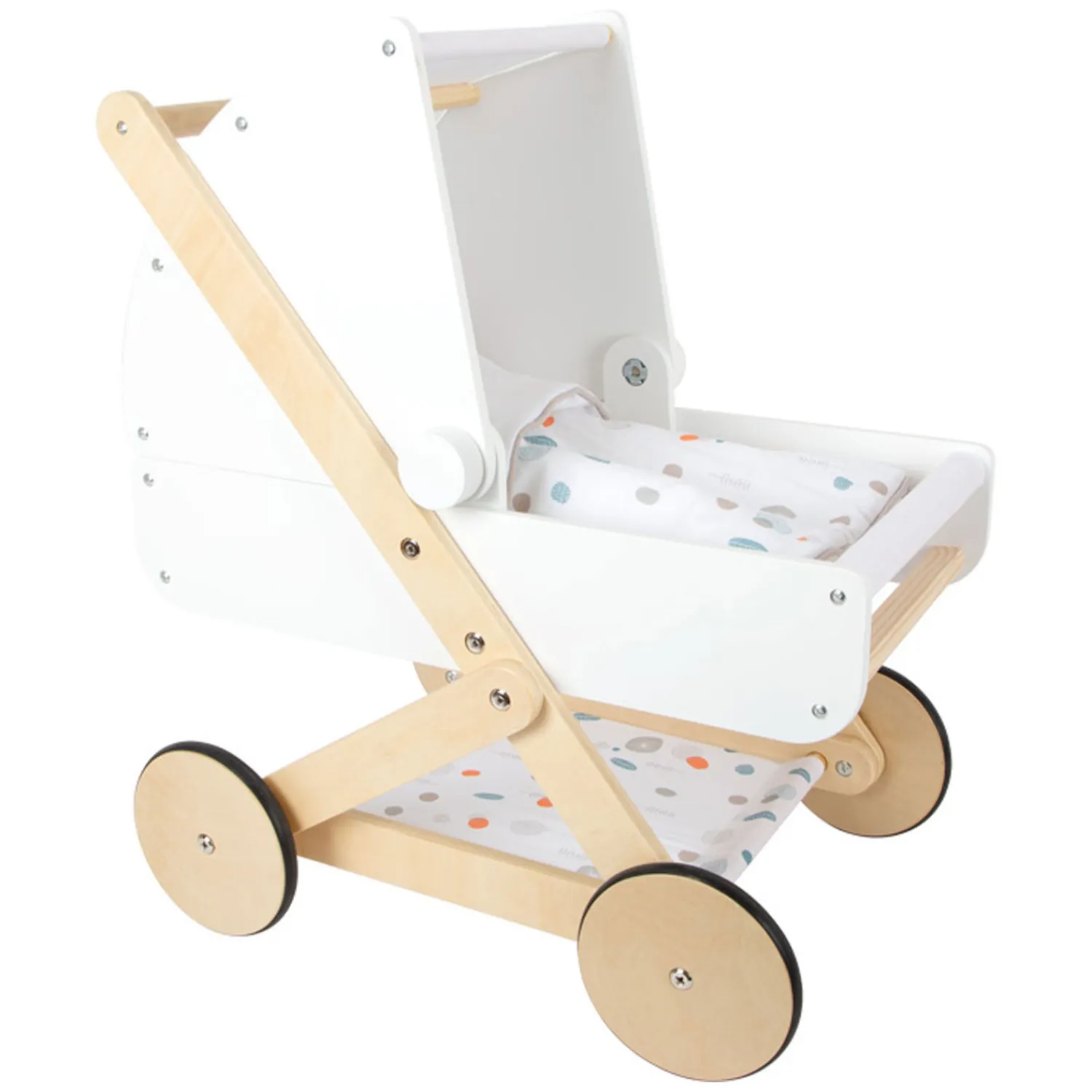 Small Foot - Houten Poppenwagen Little Button Online