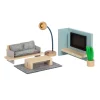 Small Foot - Houten Poppenhuis Meubeltjes Woonkamer New