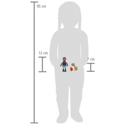 - Houten Poppenhuis Familie met Rolstoel, 6st.-Small Foot Outlet