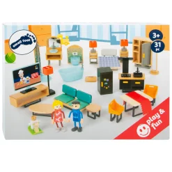 Small Foot - Houten Poppenhuis Meubeltjes Modern Complete Set, 31dlg. Discount