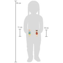 - Houten Poppenhuis Familie Buigbaar, 6st.><noscript><img width=