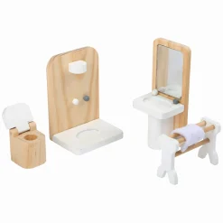 - Houten Poppenhuis Meubeltjes Complete Set, 28dlg.-Small Foot