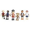 Small Foot - Houten Poppetjes Piraat Buigbaar, 6st. Sale