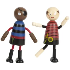 Small Foot - Houten Poppetjes Piraat Buigbaar, 6st. Sale