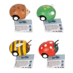 - Houten Pull-back Dieren Tiny Friends - 12st.>Small Foot Sale