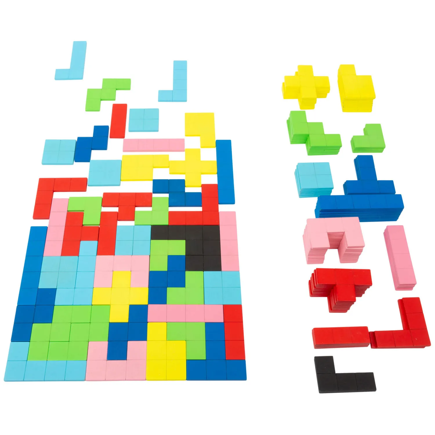 Small Foot - Houten Puzzel Geometrische Vormen Best