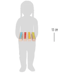 Small Foot  -  Houten Puzzel Grootte Sorteren Hot