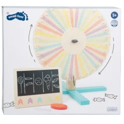 Small Foot - Houten Rad van Fortuin, 4dlg.