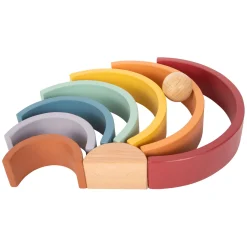 - Houten Regenboog Bouw Bogen met Bal,><noscript><img width=