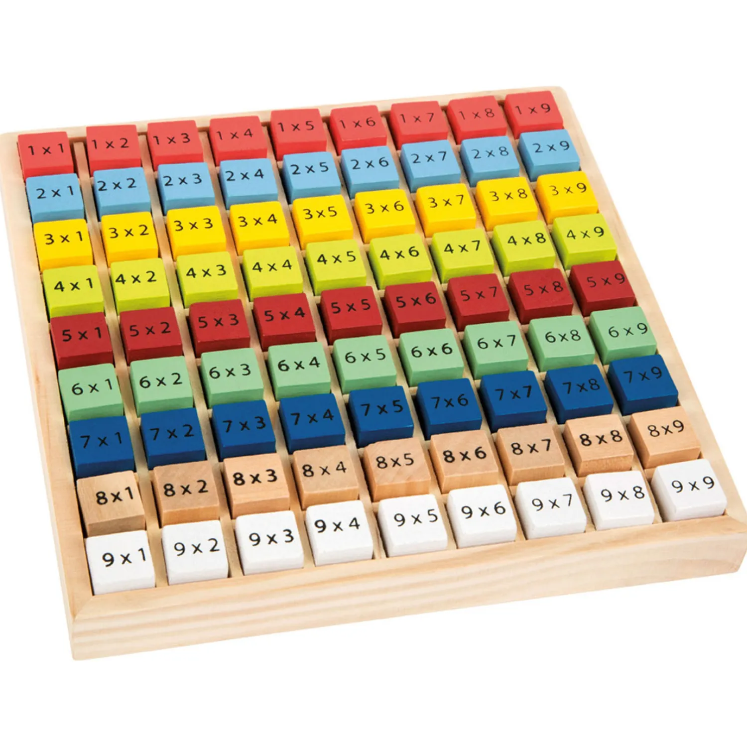 - Houten Reken Keersommen Kleur, 82dlg.>Small Foot