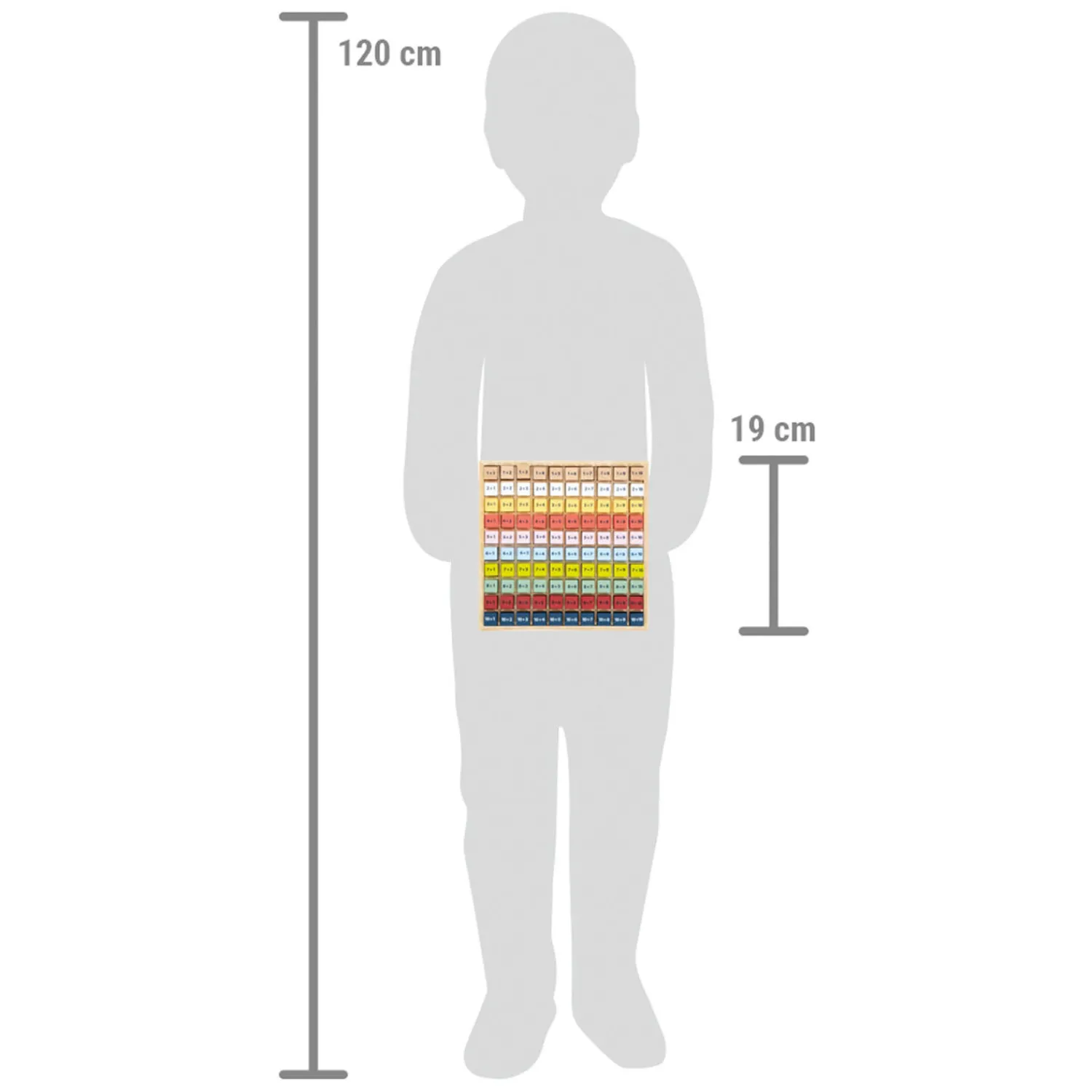 - Houten Rekenbord Optellen Kleur, 100dlg.-Small Foot New