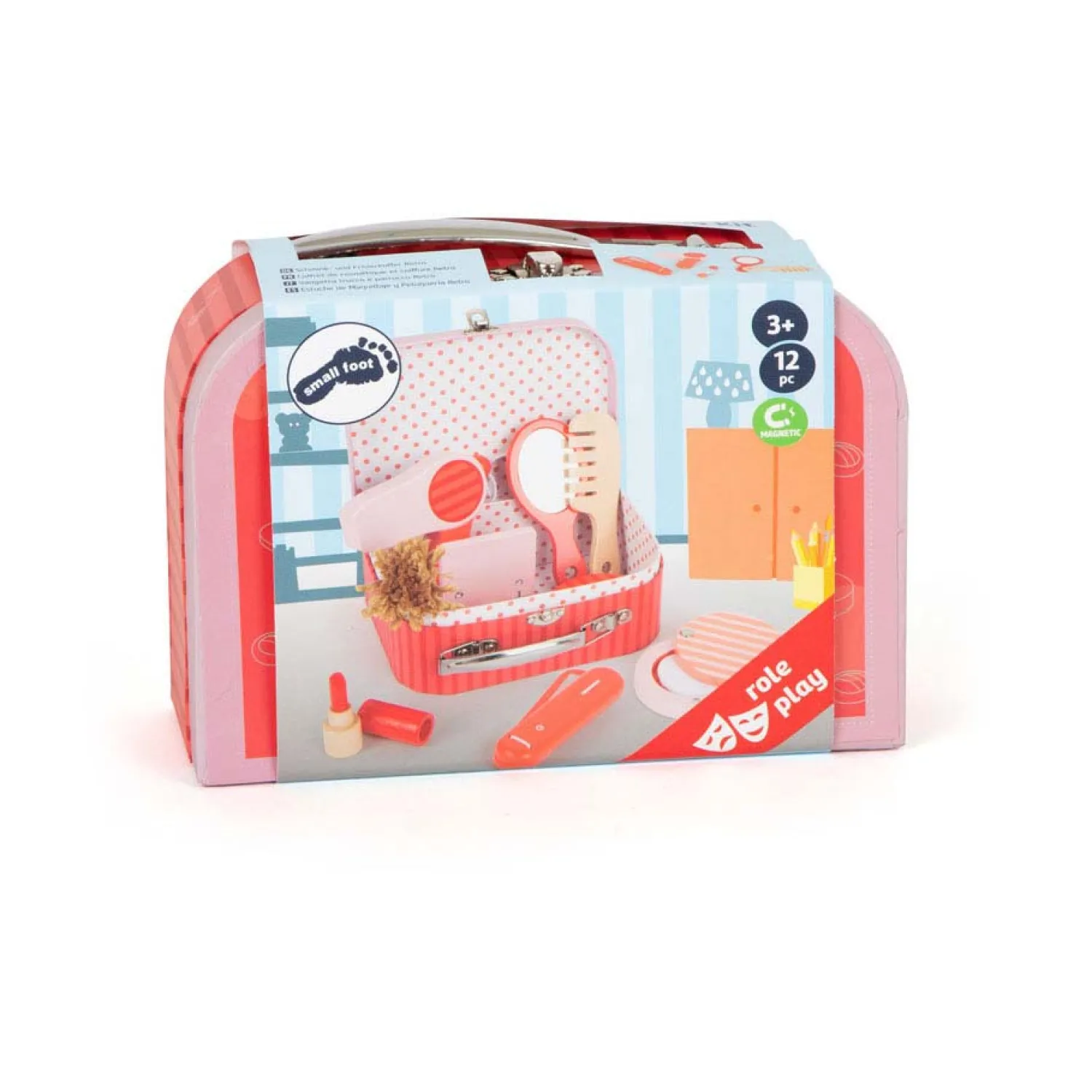 - Houten Retro Speel Make-up in Koffer-Small Foot Online
