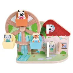 Small Foot - Houten Reuzenrad FSC Jungle Friends Hot