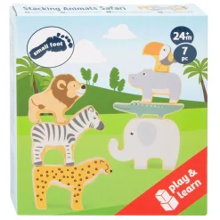 - Houten Safaridieren Balansspel, 7dlg.-Small Foot Hot
