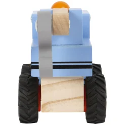 - Houten Sleepwagen Blauw-Small Foot New