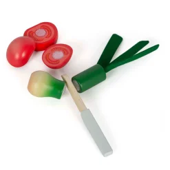 Small Foot - Houten Snij- en Groenten Speelset Fresh, 14dlg. Hot