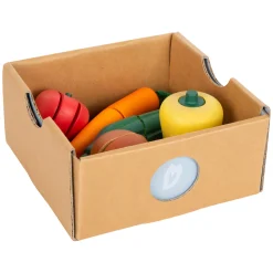 Small Foot - Houten Snij- en Speeleten Groenten Set, 13dlg. Clearance