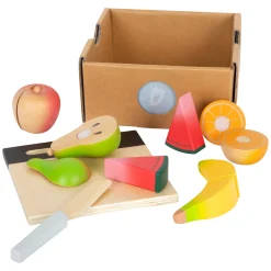- Houten Snij- en Speeleten Fruit Set, 13dlg.-Small Foot Online