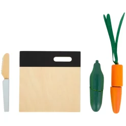 Small Foot - Houten Snij- en Speeleten Lunch Set, 24dlg. Outlet