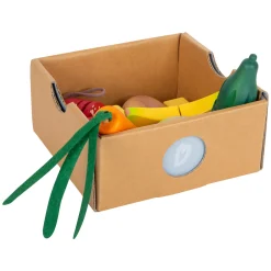 Small Foot - Houten Snij- en Speeleten Lunch Set, 24dlg. Outlet