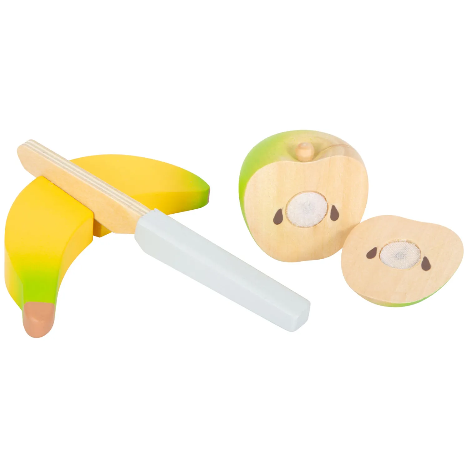 Small Foot - Houten Snij- en Speeleten Lunch Set, 24dlg. Outlet