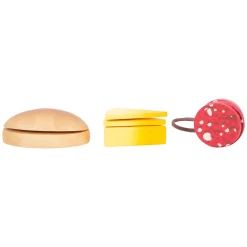 Small Foot - Houten Snij- en Speeleten Lunch Set, 24dlg. Outlet