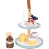 - Houten Speeleten Etagere met Cupcakes, 13dlg.-Small Foot New