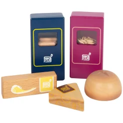 Small Foot - Houten Speeleten Vegetarisch Voedselset, 17dlg. Outlet