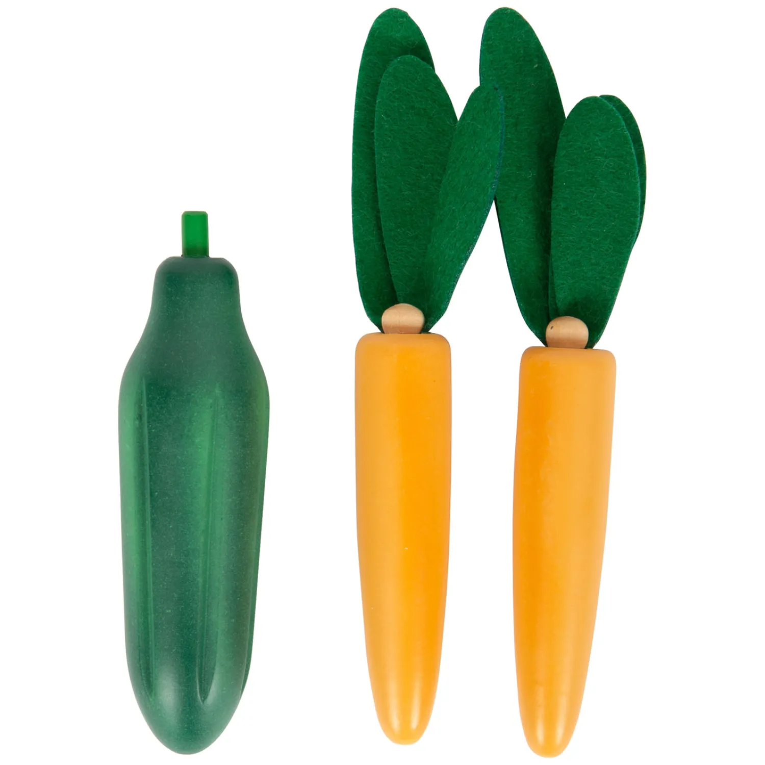 Small Foot - Houten Speeleten Vegetarisch Voedselset, 17dlg. Outlet