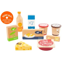 Small Foot - Houten Speeleten Koude en Bevroren Producten, 9dlg. Hot