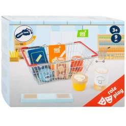 - Houten Speeleten in Winkelmandje, 9dlg.>Small Foot Online