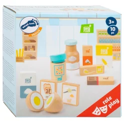 - Houten Speeleten Bakbenodigdheden, 10dlg.>Small Foot Outlet