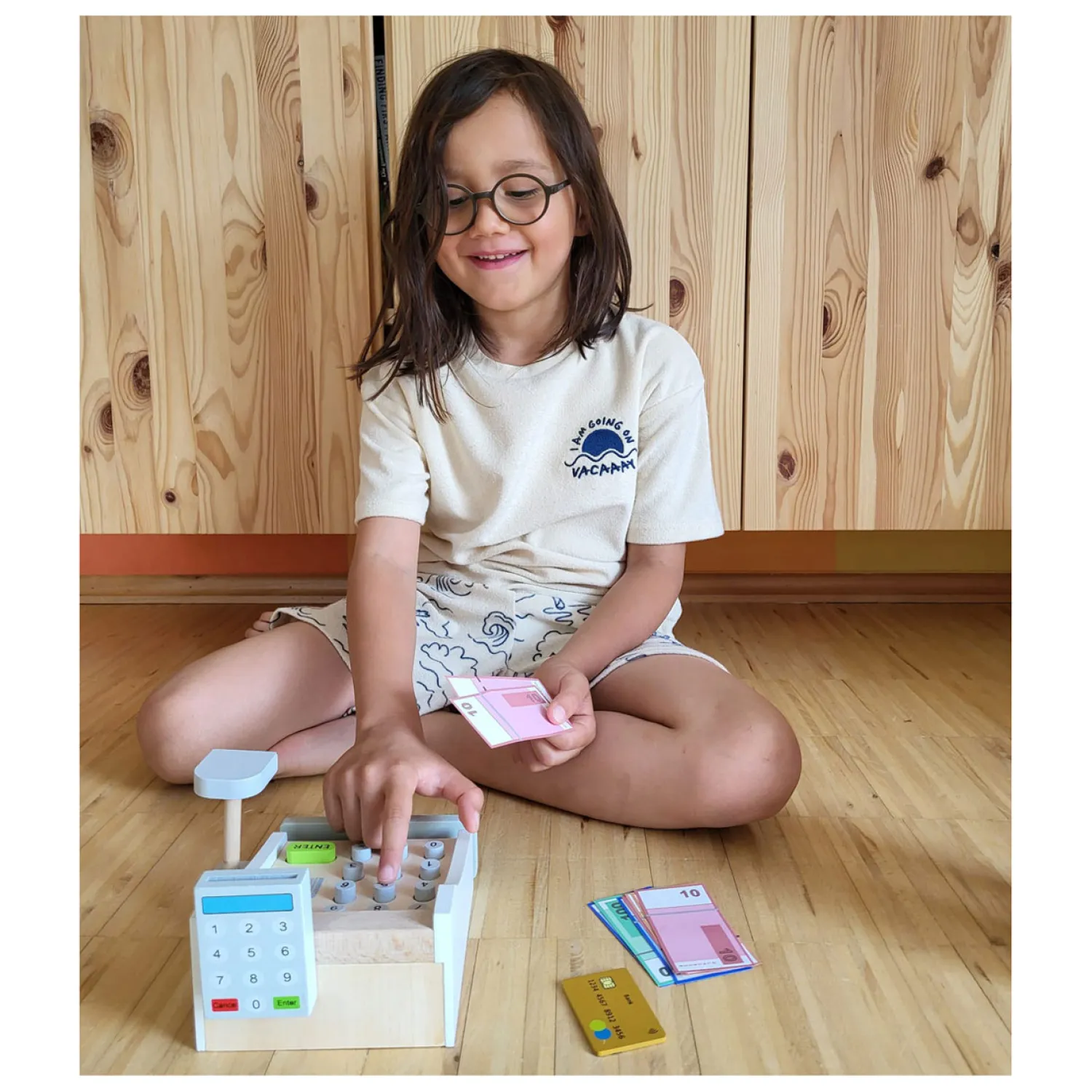 - Houten Speelgoedkassa met Accessoires, 15dlg.>Small Foot Online