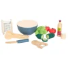 Small Foot - Houten Speelgoed Eten Salade Speelset, 11dlg. Hot