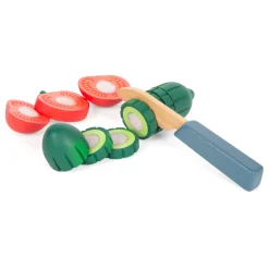 Small Foot - Houten Speelgoed Eten Salade Speelset, 11dlg. Hot