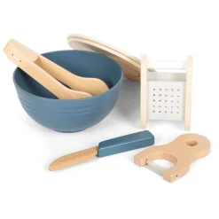 Small Foot - Houten Speelgoed Eten Salade Speelset, 11dlg. Hot