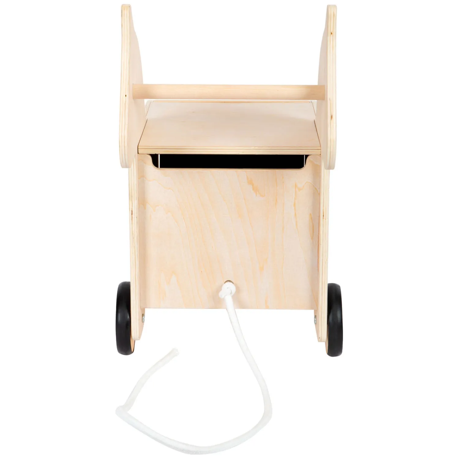 - Houten Speelgoedbox en Trekfiguur Zebra Wildlife>Small Foot