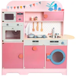 - Houten Speelkeuken Gourmet Roze, 12dlg.>Small Foot Hot