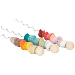 - Houten Spiraalbaan met Gekleurde Schijven-Small Foot