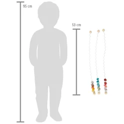 - Houten Spiraalbaan met Gekleurde Schijven-Small Foot