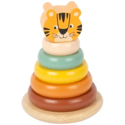 - Houten Stapeltoren Safari Tijger, 7dlg.-Small Foot Discount