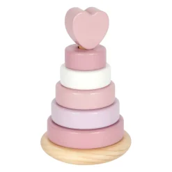 - Houten Stapeltoren Roze - 7dlg.-Small Foot New